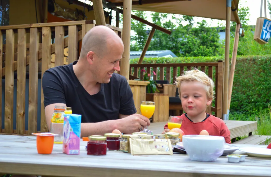 Vakantie in een safaritent