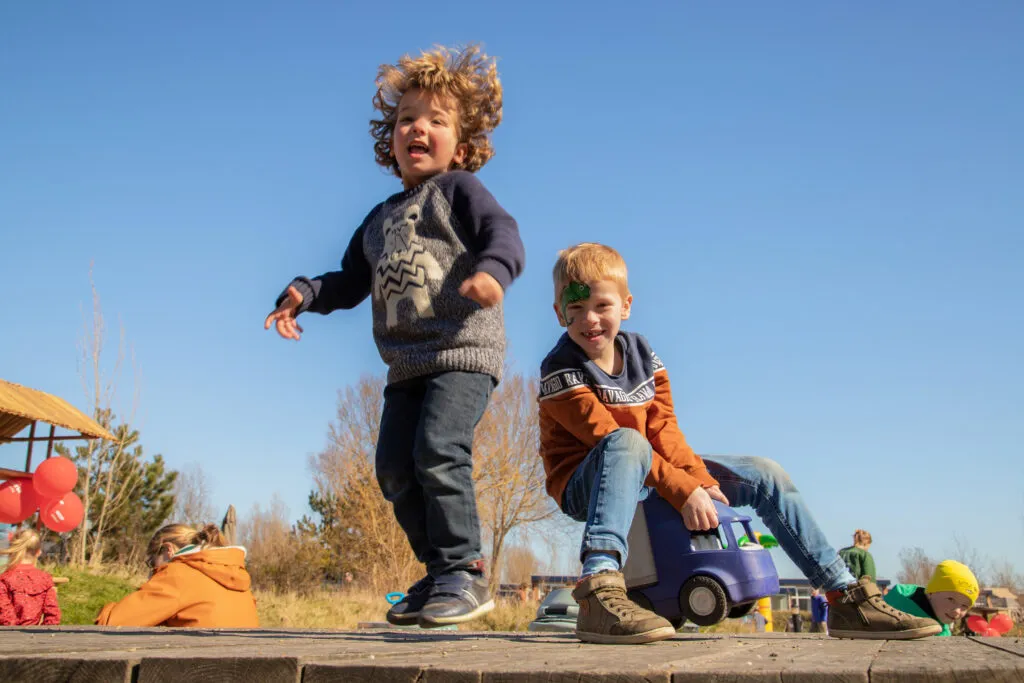 Camping met animatie