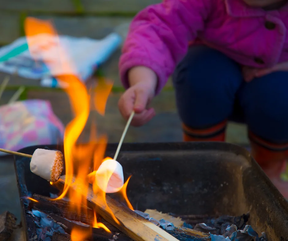 Camping met animatie