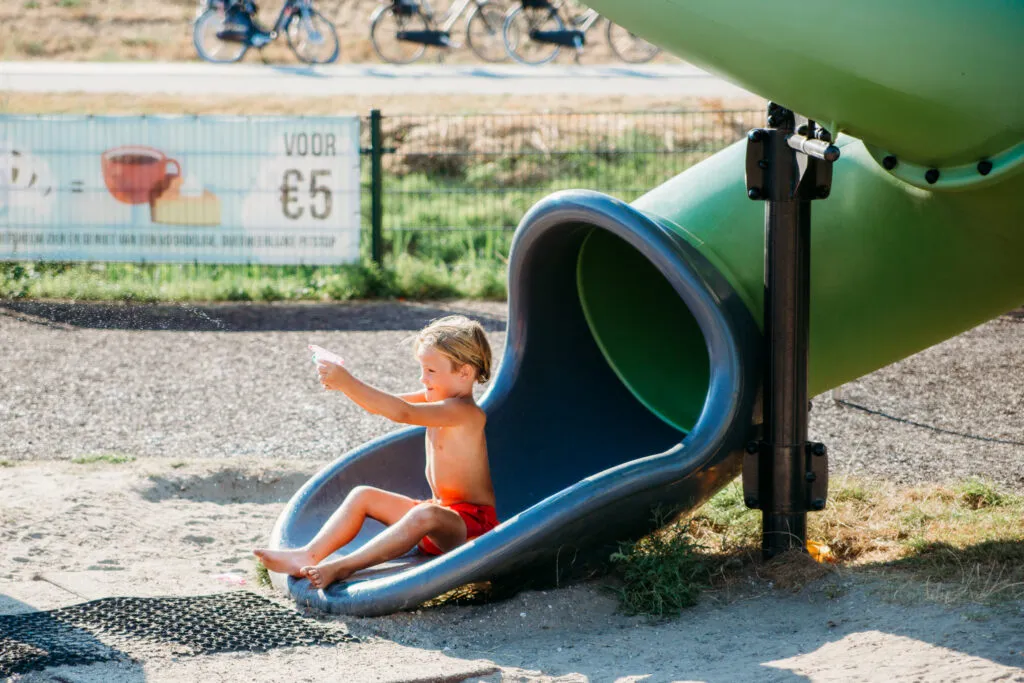 Camping met animatie