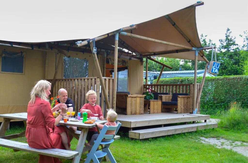 safari tent rental by the sea