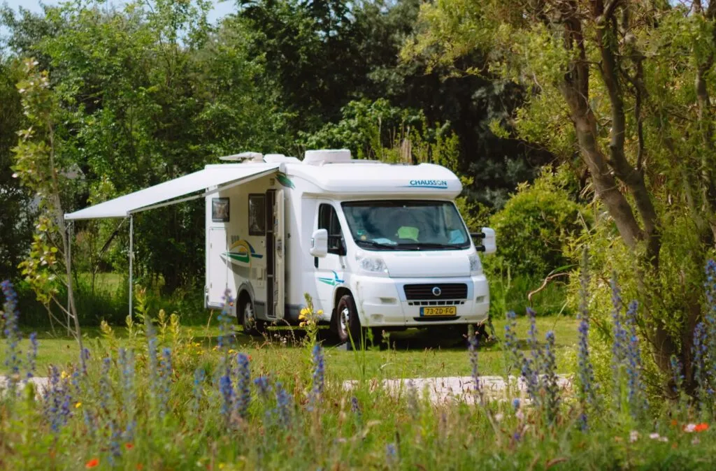 kamperen aan zee