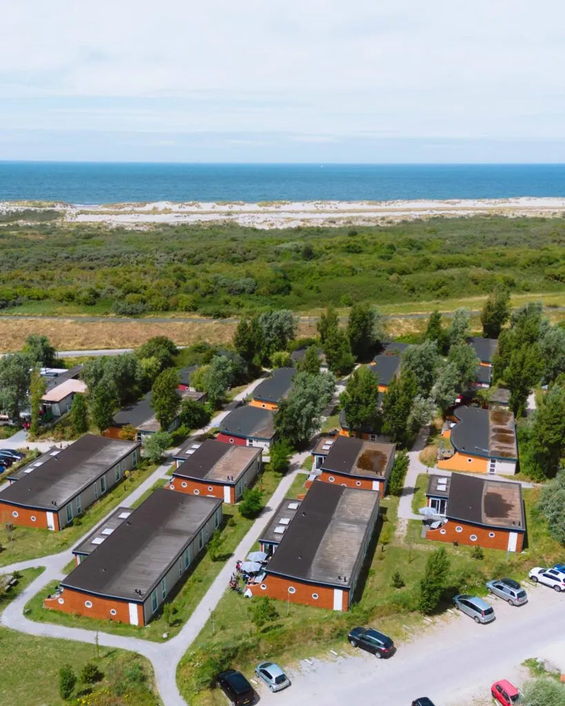 Bungalows aan zee
