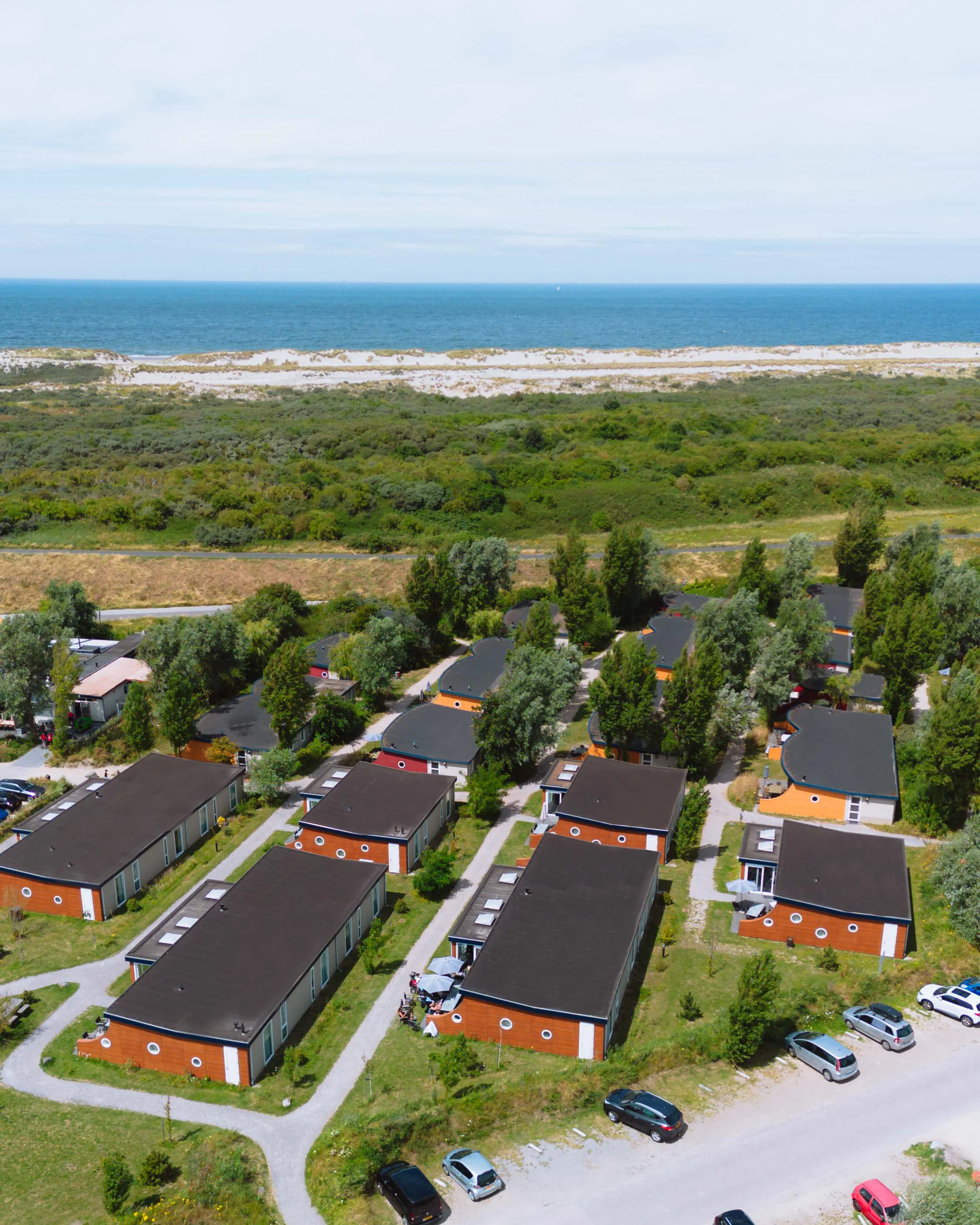 Bungalows aan zee