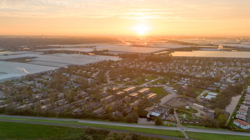 Strandpark Vlugtenburg droneshot